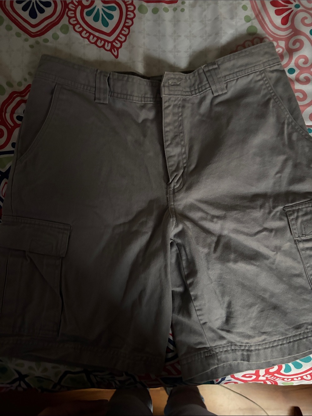 Express Men's Cargo Shorts in Gray